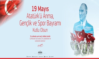 Rektörümüz Prof. Dr. Musa Yıldız'ın 19 Mayıs Atatürk'ü Anma, Gençlik ve Spor Bayramı Mesajı