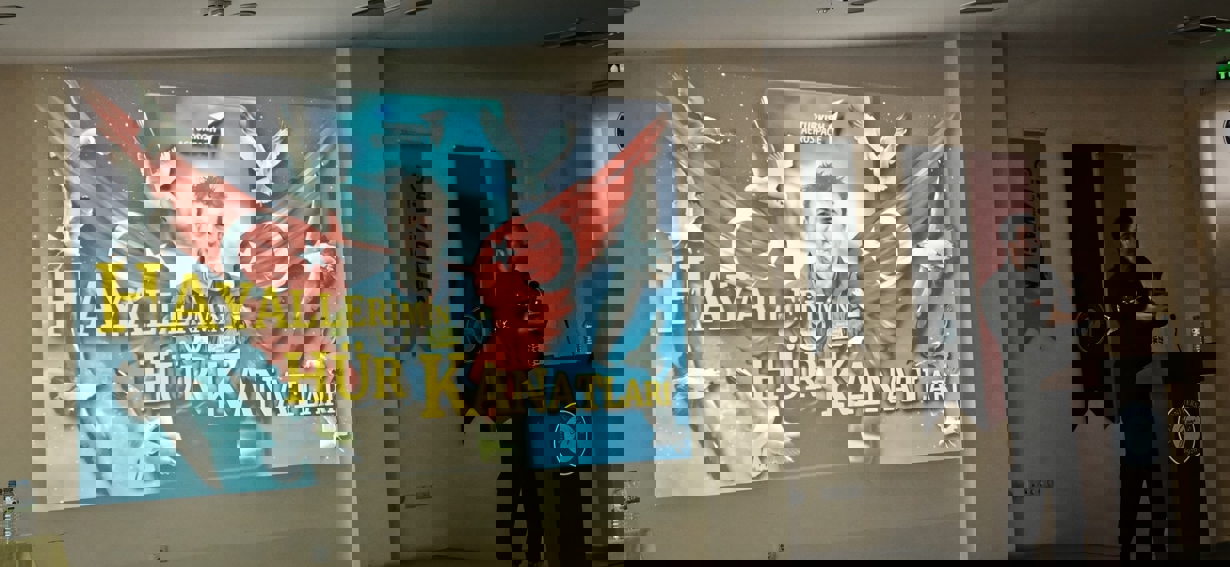 Yüksekokulumuzda Test Pilotu Murat ÖZPALA ile TUSAŞ ve HÜRKUŞ Üzerine Söyleşi Yapıldı-1