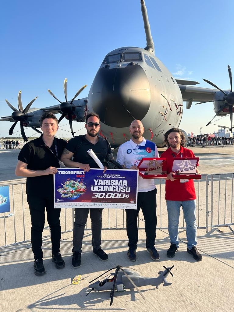 Üniversitemiz TEKNOFEST 2023’ten Ödüllerle Döndü-1