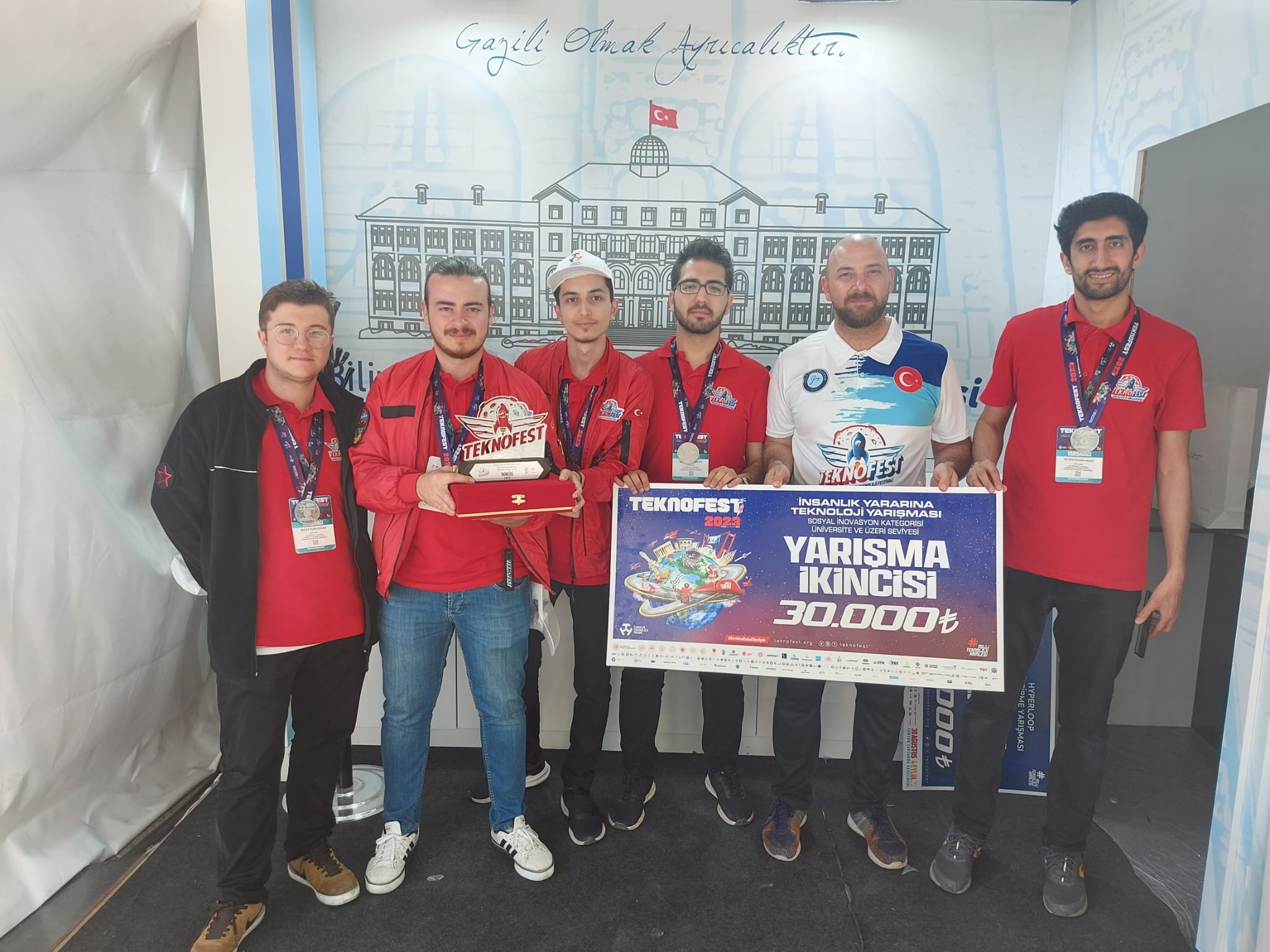 Üniversitemiz TEKNOFEST 2023’ten Ödüllerle Döndü-1