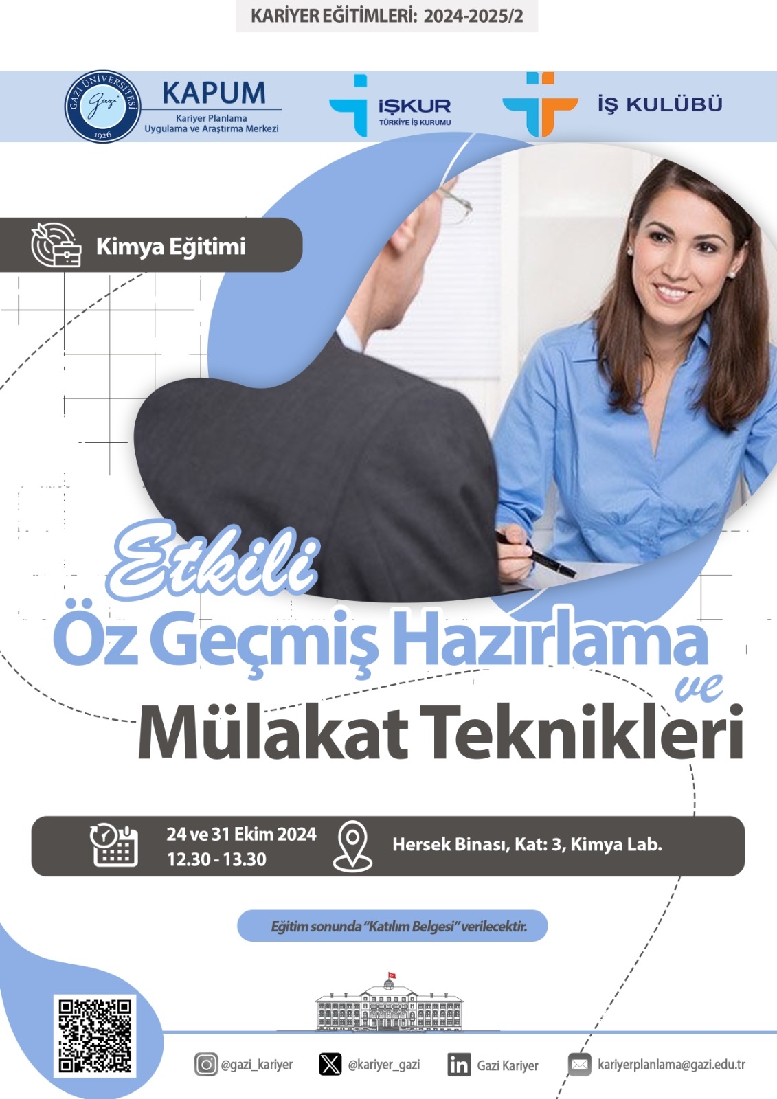 Etkili Özgeçmiş Hazırlama ve Mülakat Teknikleri