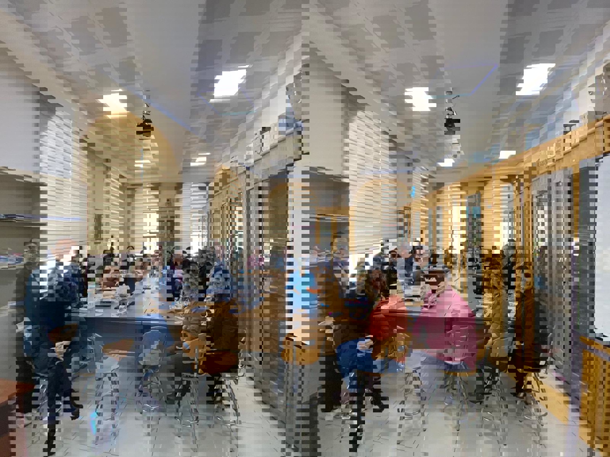 A delegation of faculty members from South Kazakhstan Pedagogical University visited our Department.-1