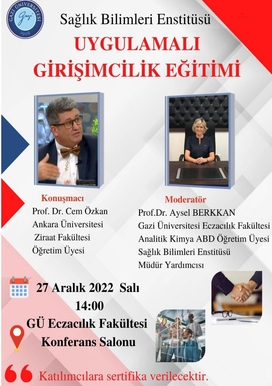 Uygulamalı Girişimcilik Eğitimi