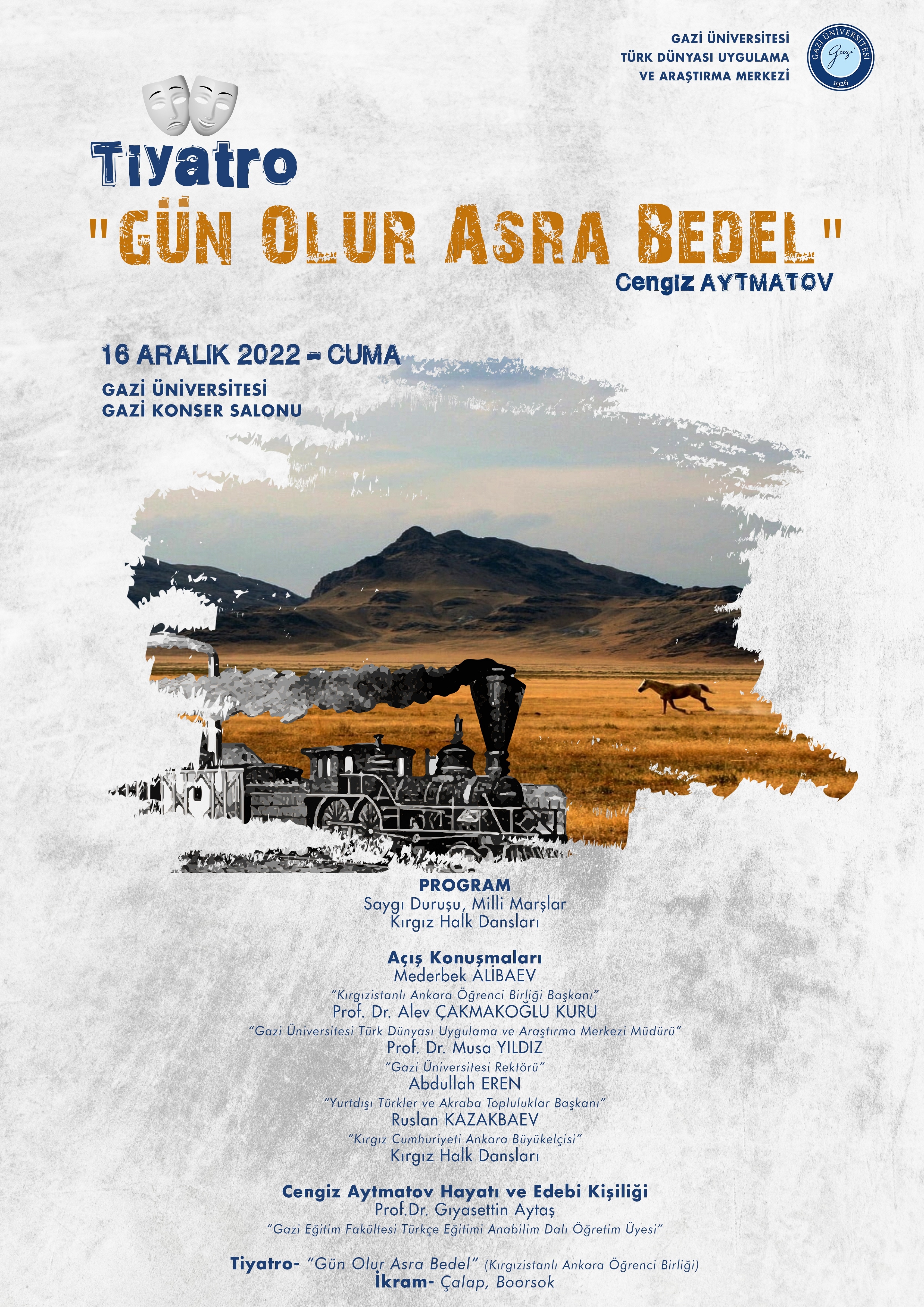 Tiyatro Gün Olur Asra Bedel