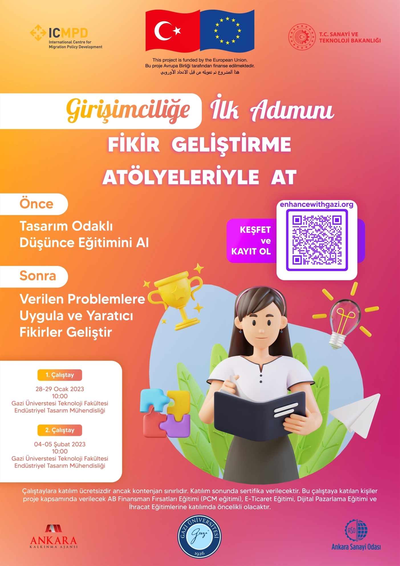 Tasarım Odaklı Düşünce Atölye Çalışması