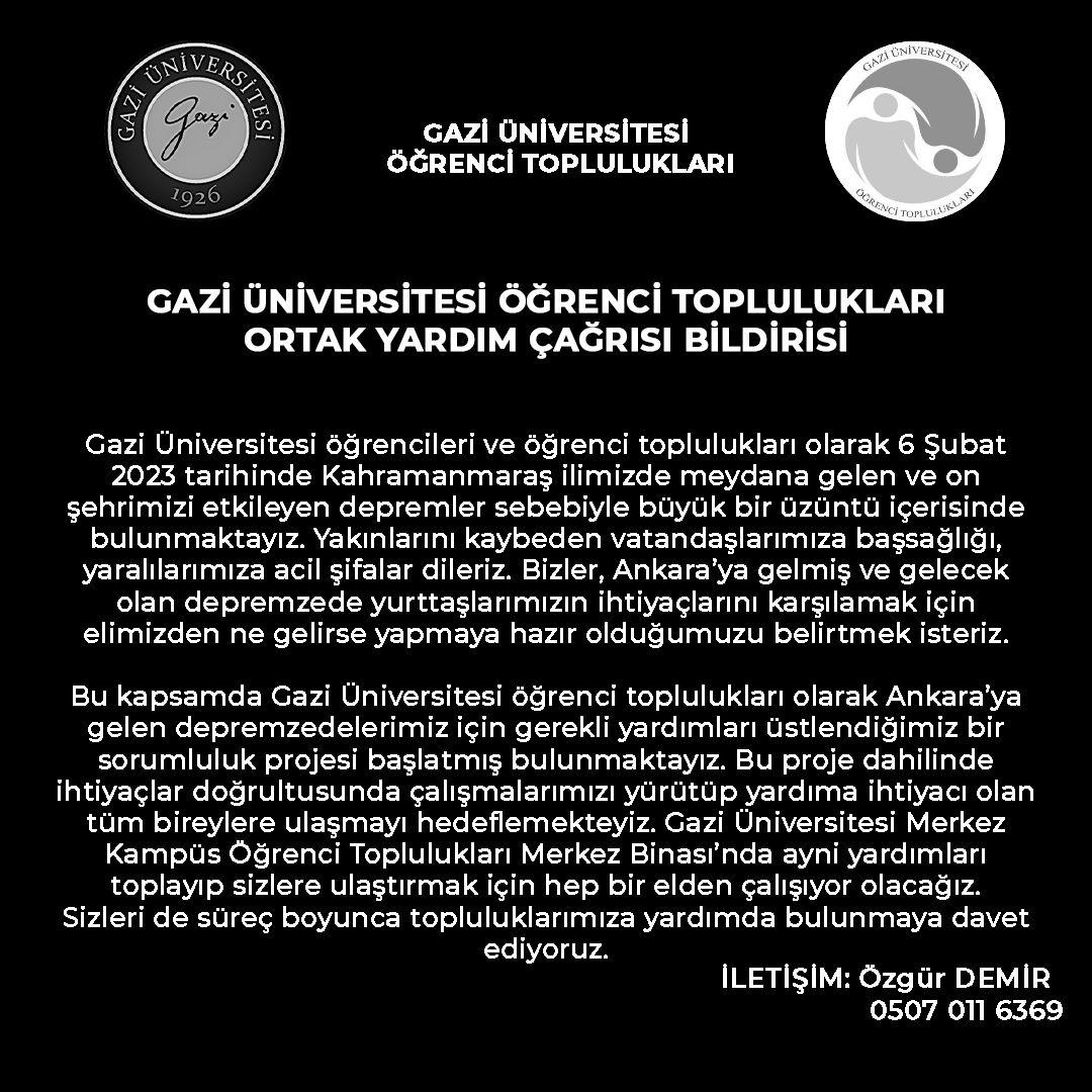 Öğrenci Toplulukları Yardım Projesi-1