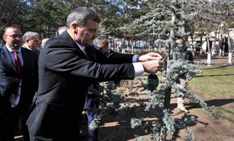 Depremde Hayatını Kaybeden Öğrencilerimiz İçin Fidan Dikimi Töreni Yapıldı