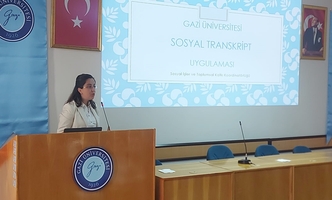 Fen Fakültesinde "Sosyal Transkript Uygulaması Bilgilendirme Toplantısı" Yapıldı