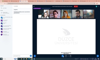 Üniversitemiz Düzce Üniversitesi İle Sosyal Transkript Deneyimlerini Paylaştı