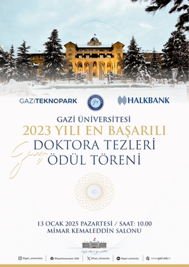 2023 Yılı En Başarılı Doktora Tezleri Ödül Töreni