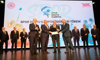 Üniversitemize Spor Dostu Kampüs Unvanı