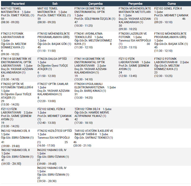 ders programı-1