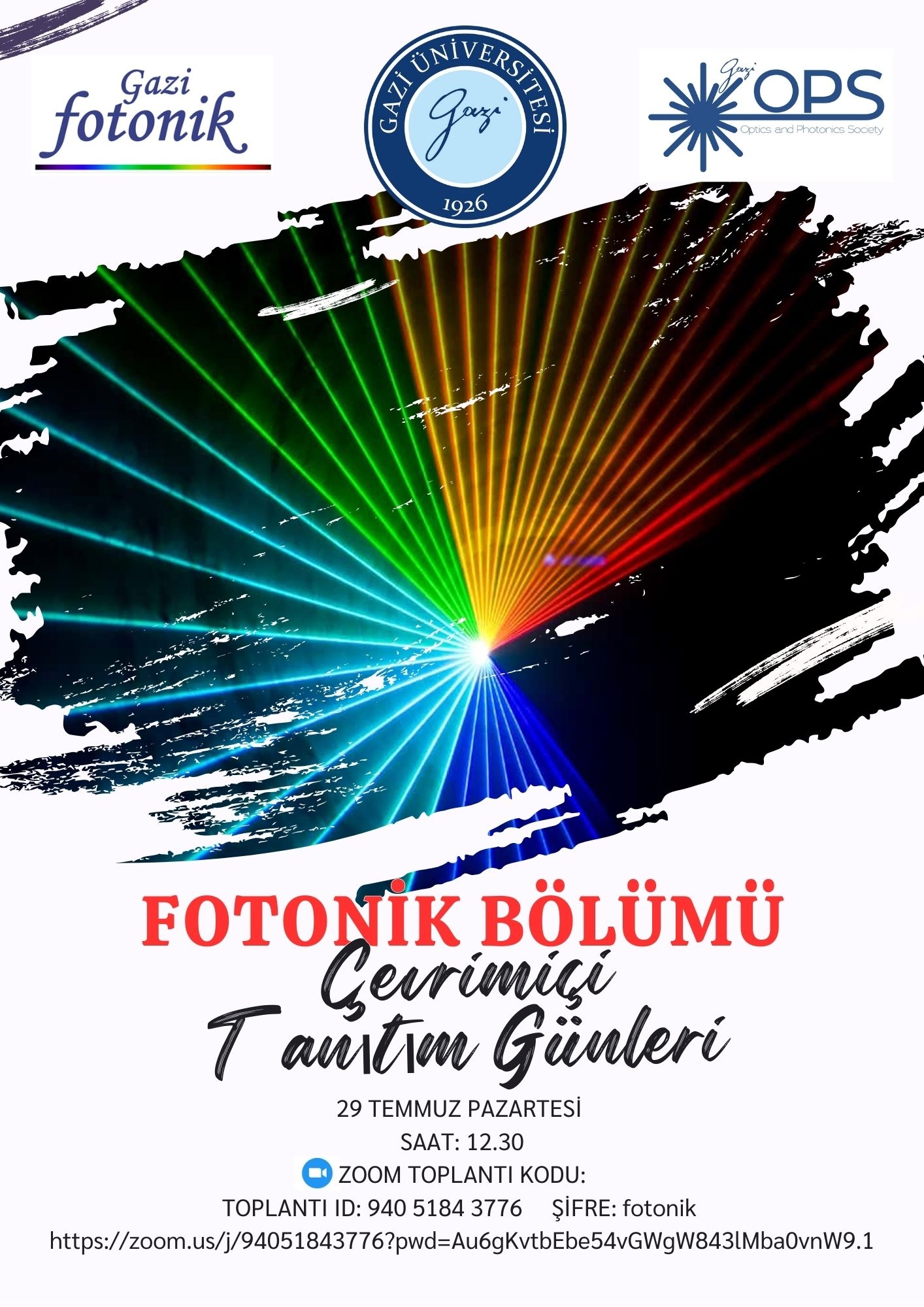 Fotonik Bölümü Tanıtım Etkinliği