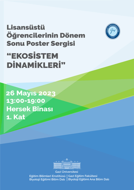 Lisansüstü Öğrencilerinin Dönem Sonu Poster Sergisi "Ekosistem Dinamikleri"