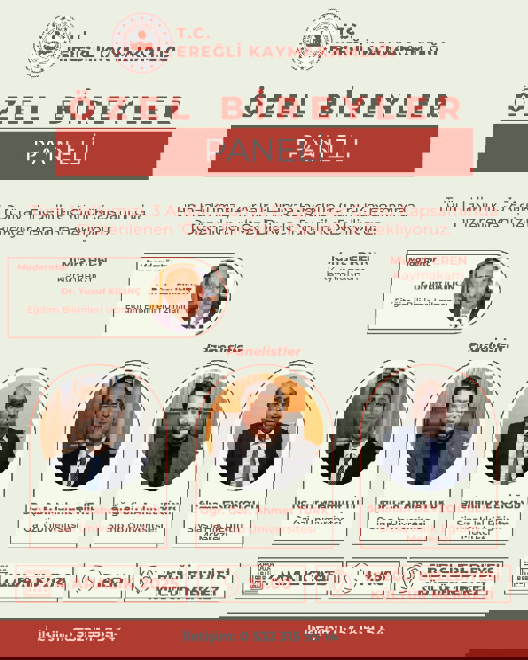 Panel afişi ve resimleri-1