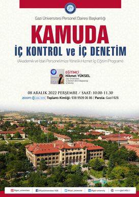 Kamuda İç Kontrol ve İç Denetim