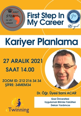 First Step in My Carrier - eTwinning Konferansı