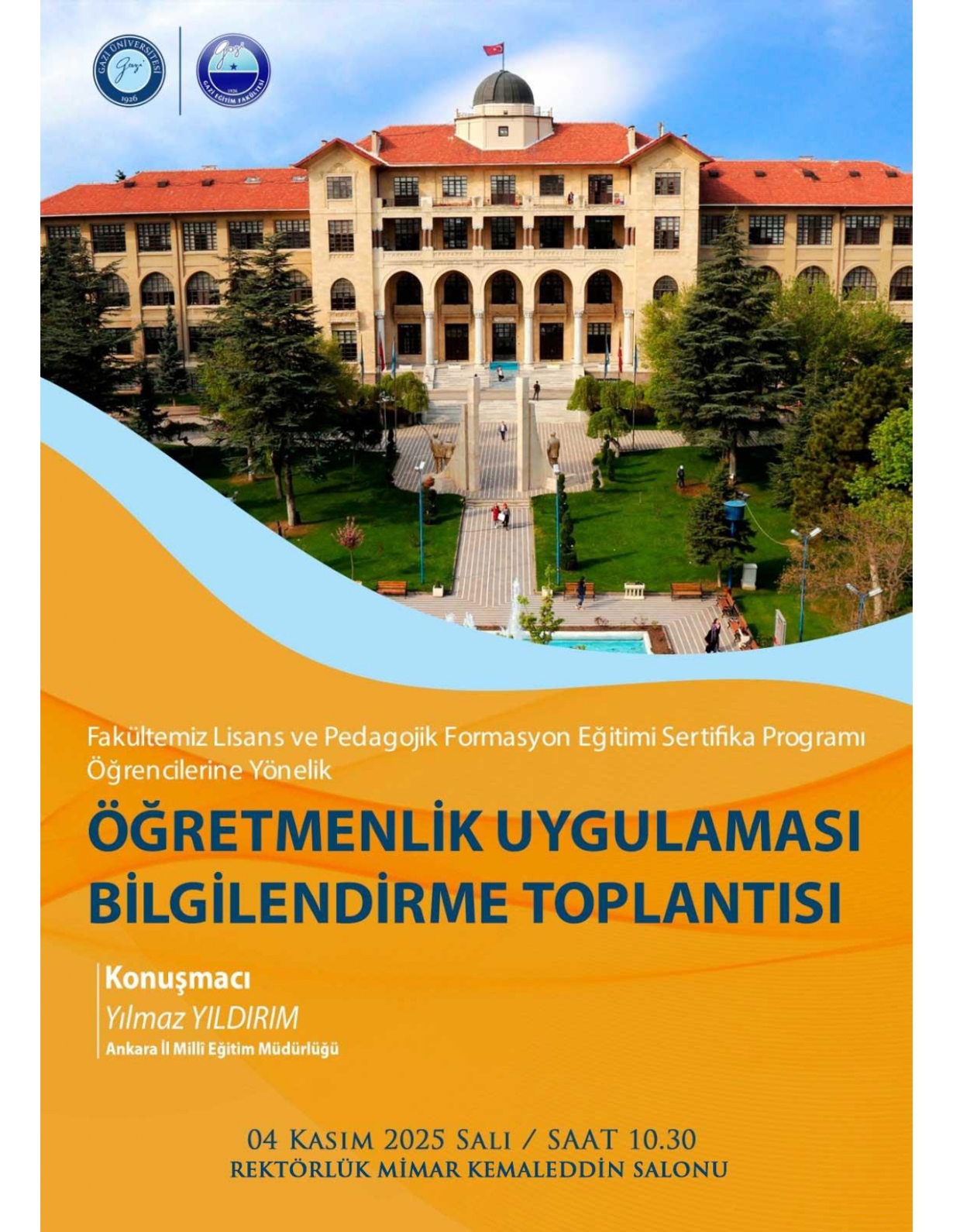 Öğretmenlik Uygulaması Bilgilendirme Toplantısı-1