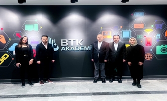 EPAR Müdürü Prof. Dr. Bilal Güneş, BTK Daire Başkanı Mustafa Ermiş’i Ziyaret Etti