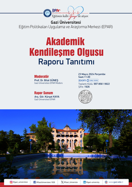 Akademik Kendileşme Olgusu Raporu Tanıtımı