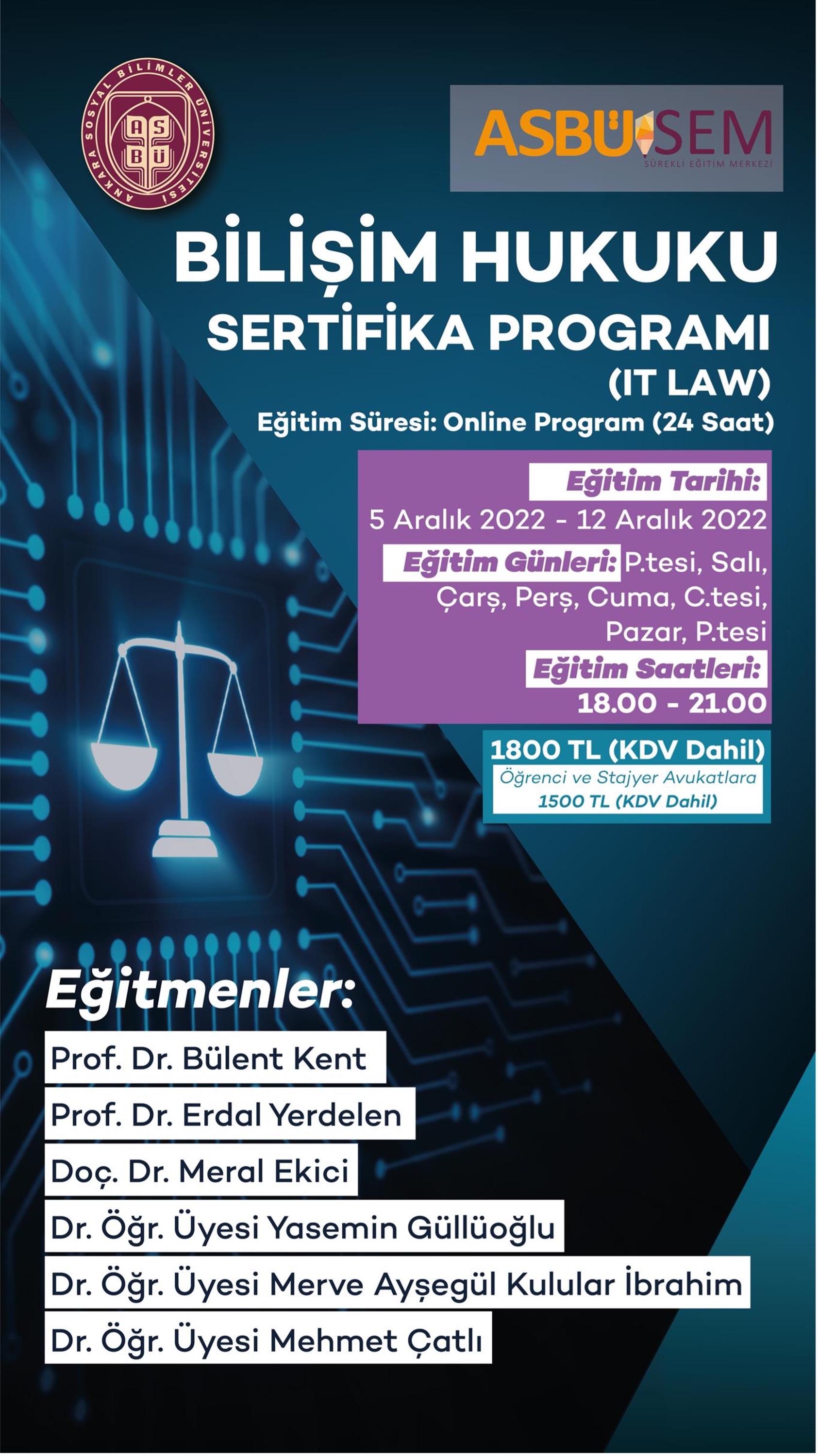 Bilişim hukuku afiş-1