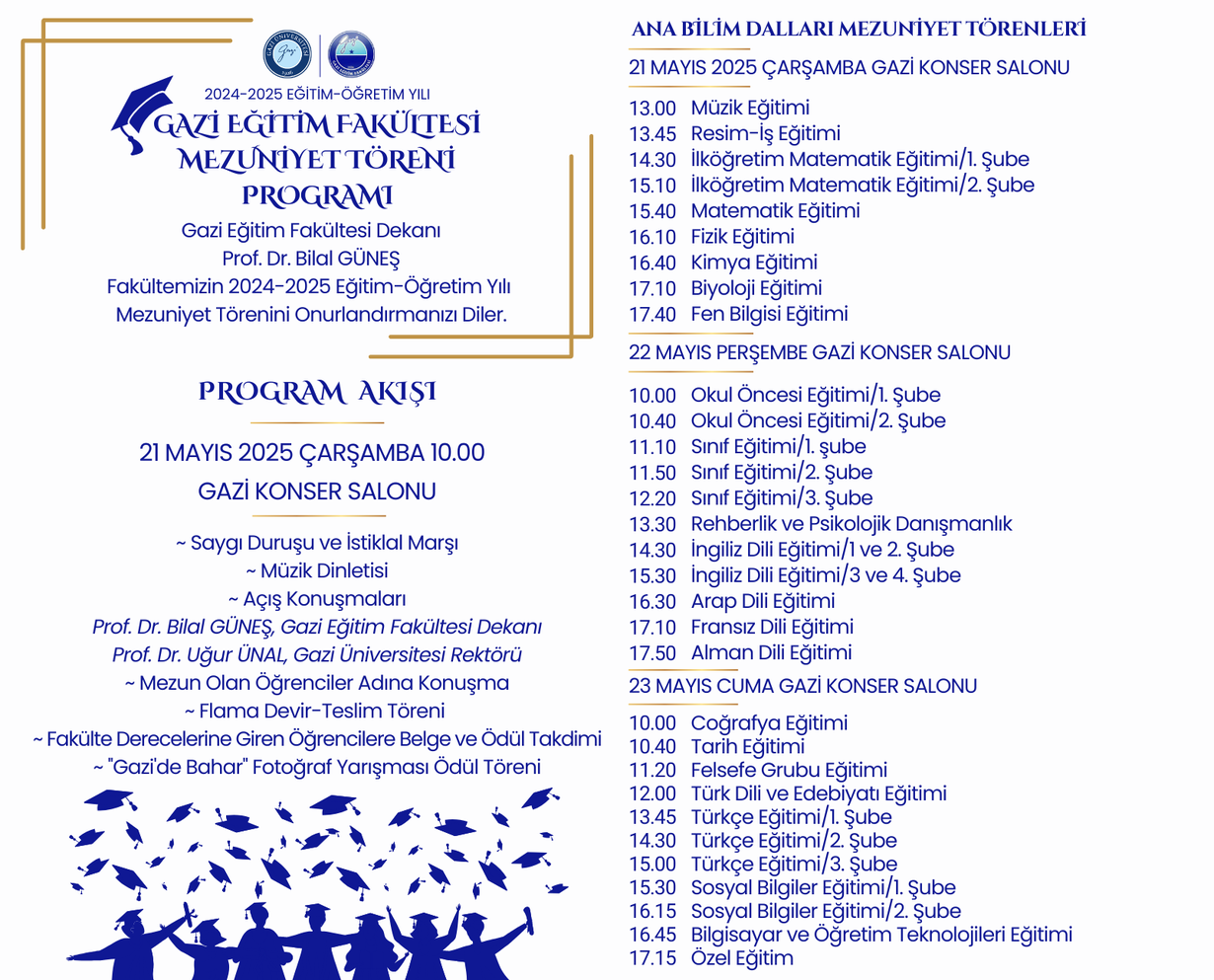 Mezuniyet Programı 2024-2025 Bahar Dönemi-1