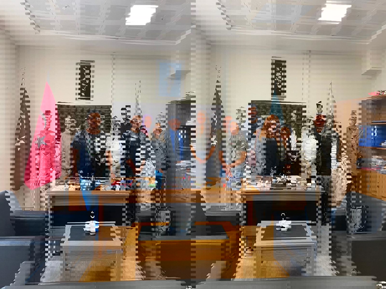 Visit to our Center by Gazi University Technical Sciences Vocational School, Department of Chemistry and Chemical Processing Technologies-1