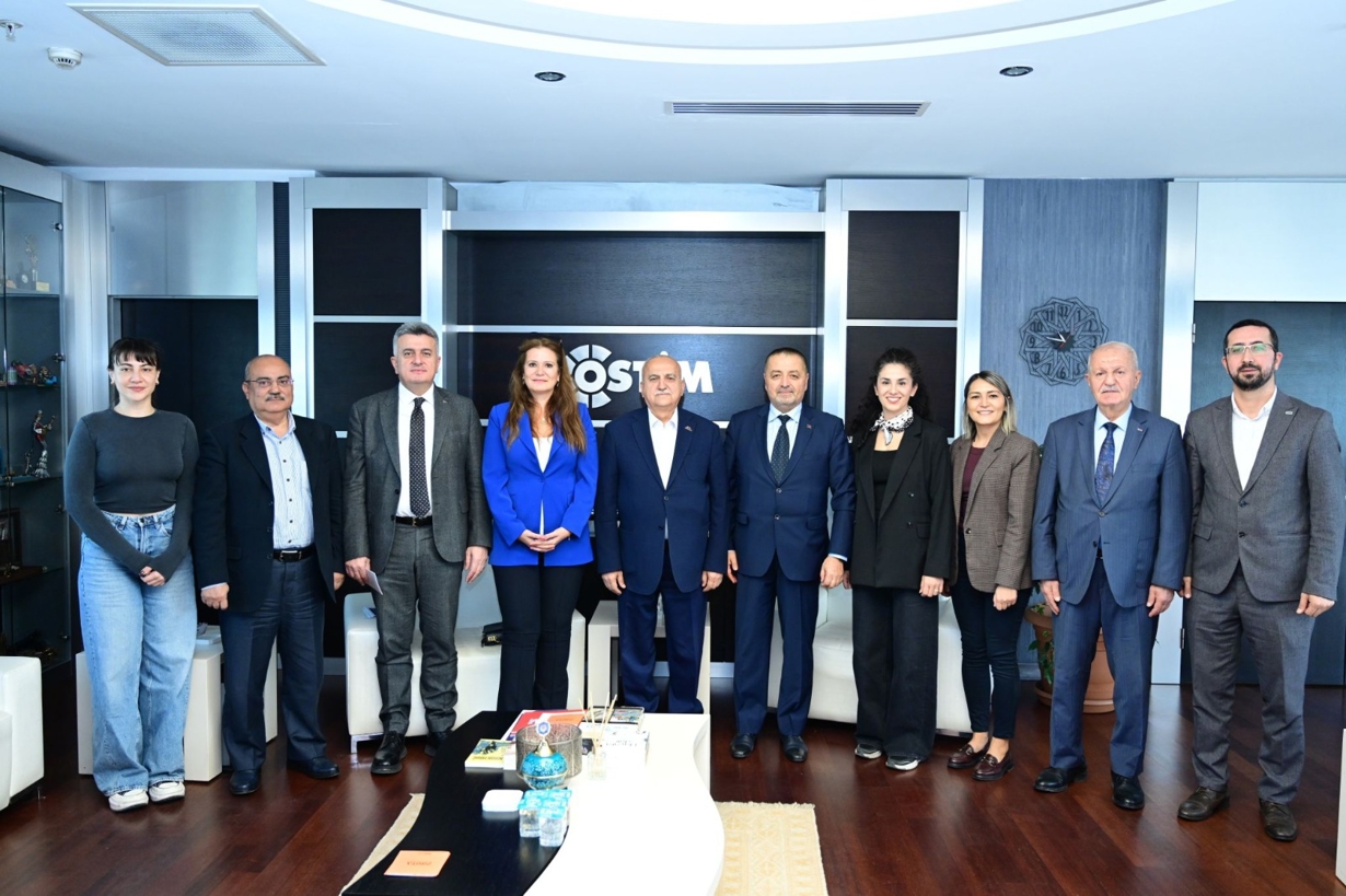 GÜTMAM  OSTİM Yönetimini Ziyaret Etti.-1
