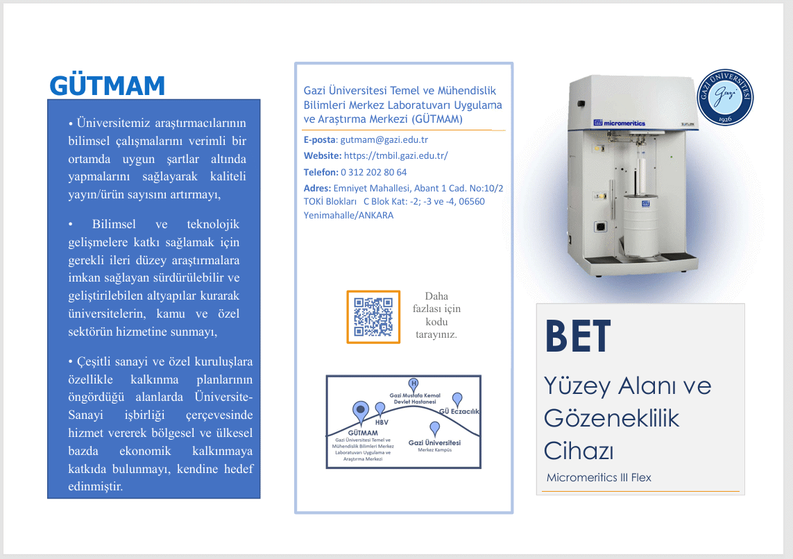 Micromeritics Marka 3Flex Model BET Yüzey Alanı ve Gözeneklilik Cihazı-1