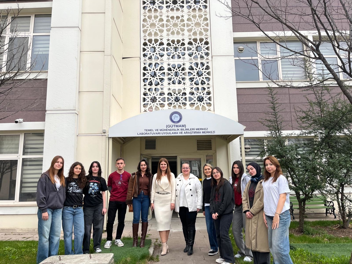 Şehit Ömer Halisdemir Anadolu Lisesi Öğrencilerine GÜTMAM'da TÜBİTAK 4006 Projesi Kapsamında Eğitim Verildi-1