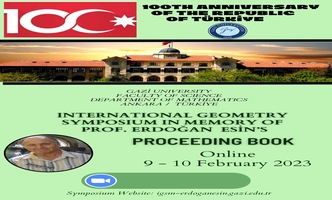 "International Geometry Symposium In Memory of Prof. Erdoğan ESİN" adlı eser erişime açılmıştır.