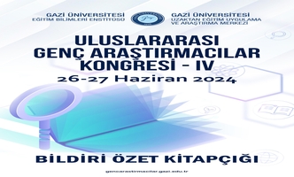 Gazi Üniversitesi Uluslararası Genç Araştırmacılar Kongresi-IV adlı yayın erişime açılmıştır.