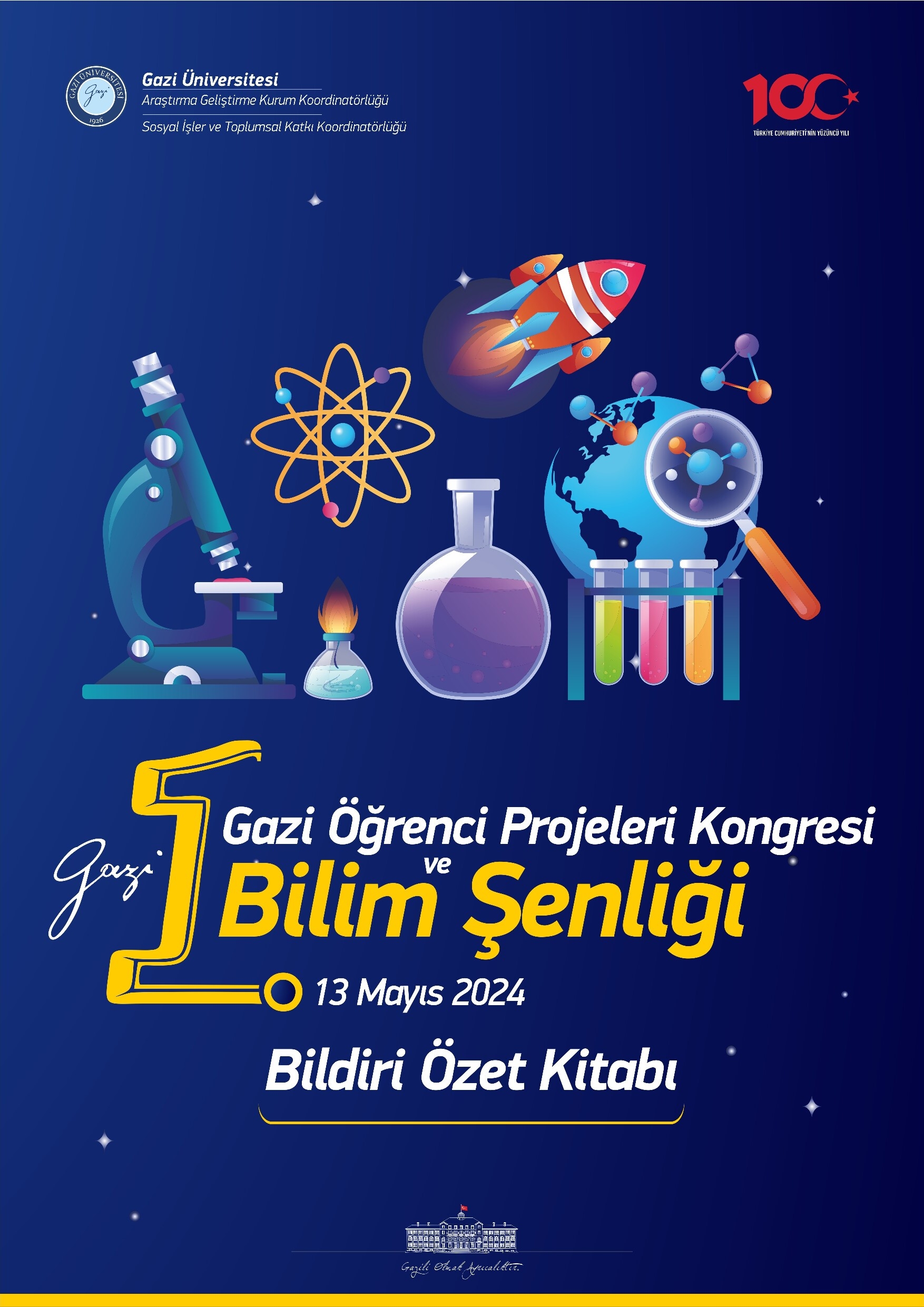 1.Gazi Öğrenci Projeleri Kongresi ve Öğrenci Şenliğinin Bildiri Özet Kitabı-1