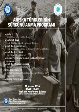 AHISKA TÜRKLERİNİN SÜRGÜNÜ ANMA PROGRAMI