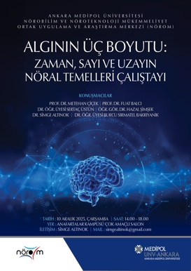 ALGININ ÜÇ BOYUTU: ZAMAN, SAYI VE UZAYIN NÖRAL TEMELLERI ÇALIŞTAYI