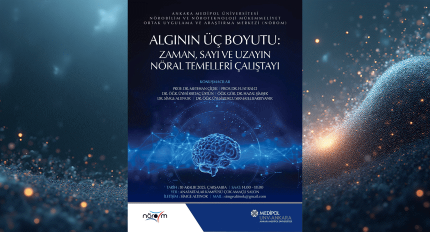 ALGININ ÜÇ BOYUTU: ZAMAN, SAYI VE UZAYIN NÖRAL TEMELLERI ÇALIŞTAYI