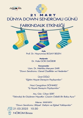 Dünya Down Sendromu Günü Farkındalık Etkinliği
