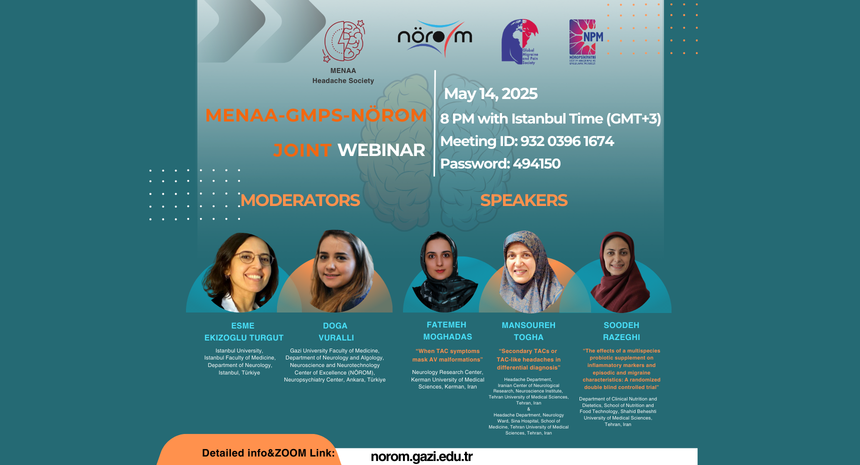 MENAA-GMPS-NÖROM JOINT WEBINAR	