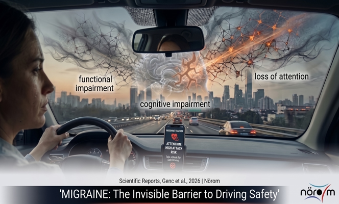 Hidden Danger in Traffic: NÖROM Research Reveals the Effects of Migraine on Driving Safety