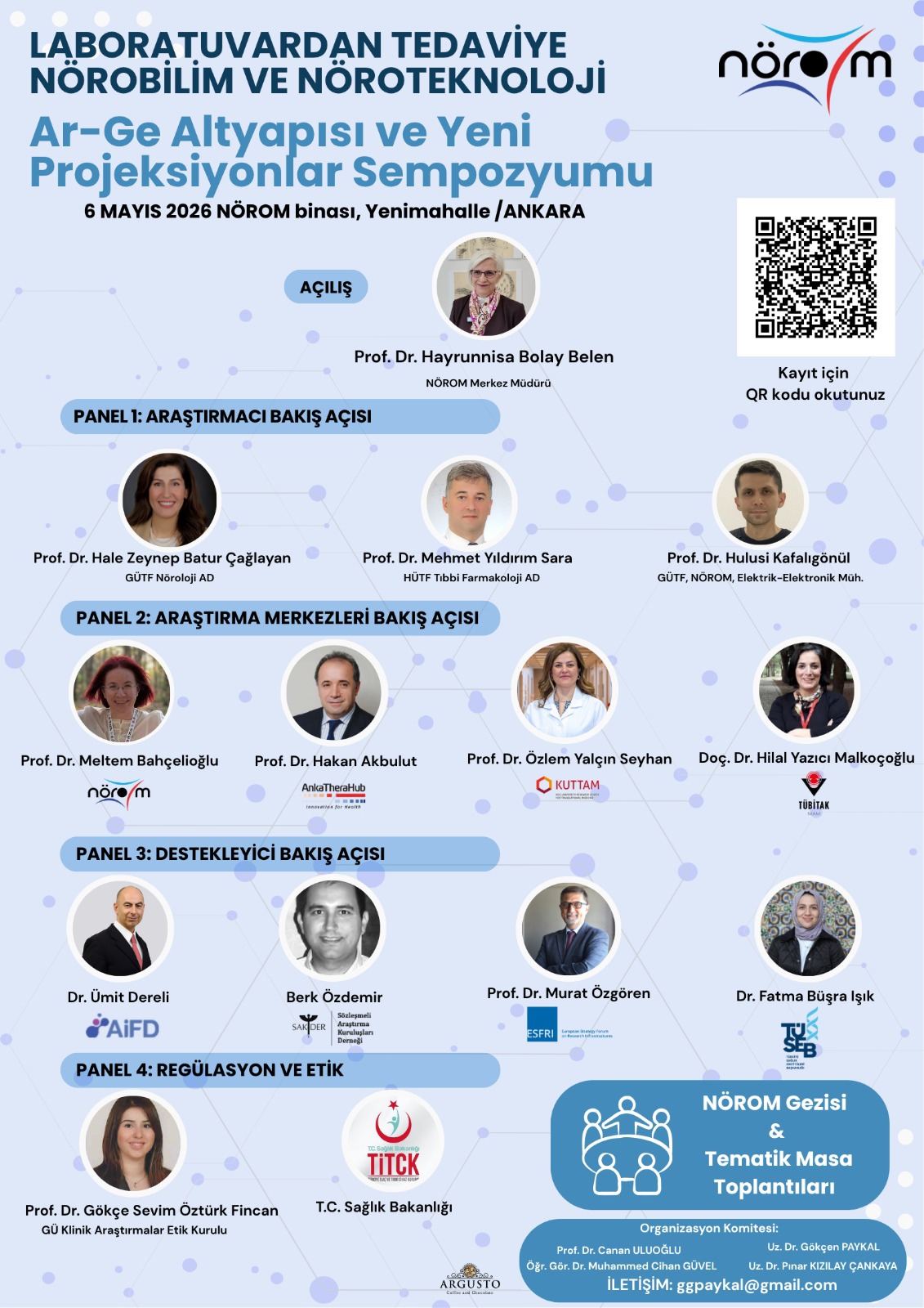 Laboratuvardan Tedaviye Nörobilim ve Nöroteknoloji:Ar-ge Altyapısı ve Yeni Projeksiyonlar Sempozyumu-1