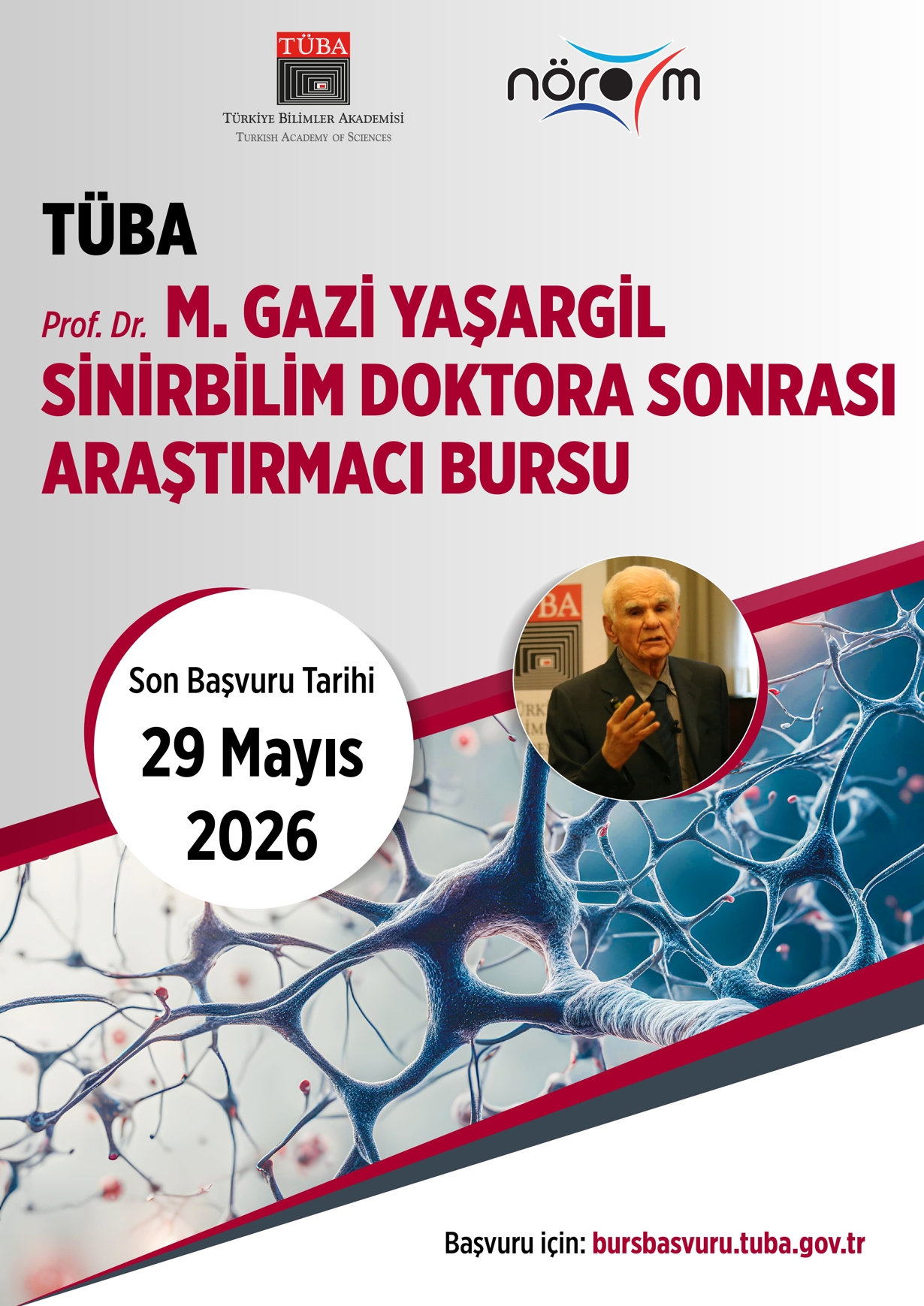 TÜBA-Prof. Dr. M. Gazi Yaşargil Doktora Sonrası Araştırmacı Bursu Başvuruları Başladı-1