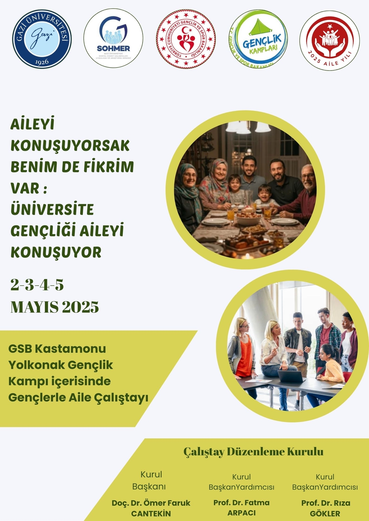 AİLEYİ KONUŞYORSAK BENİM DE FİKRİM VAR: ÜNİVERSİTE GENÇLİĞİ AİLEYİ KONUŞUYOR ÇALIŞTAYI-1