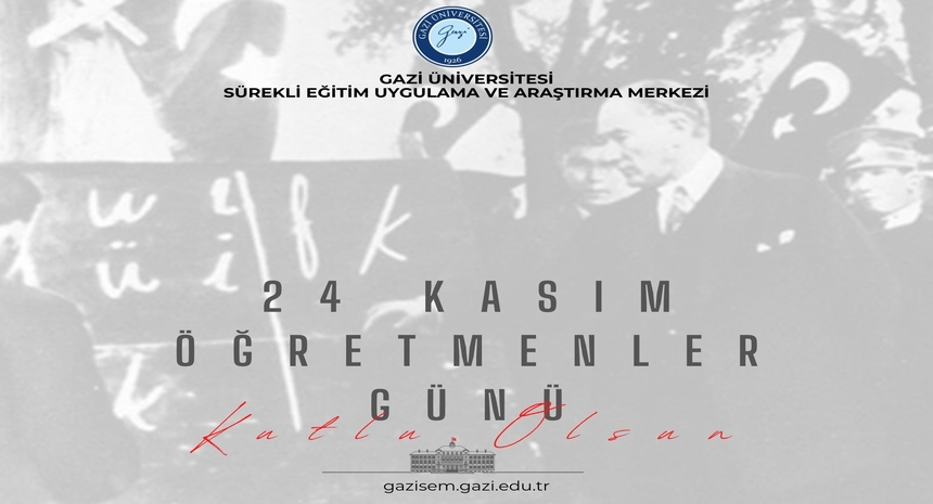 24 Kasım Öğretmenler Günü