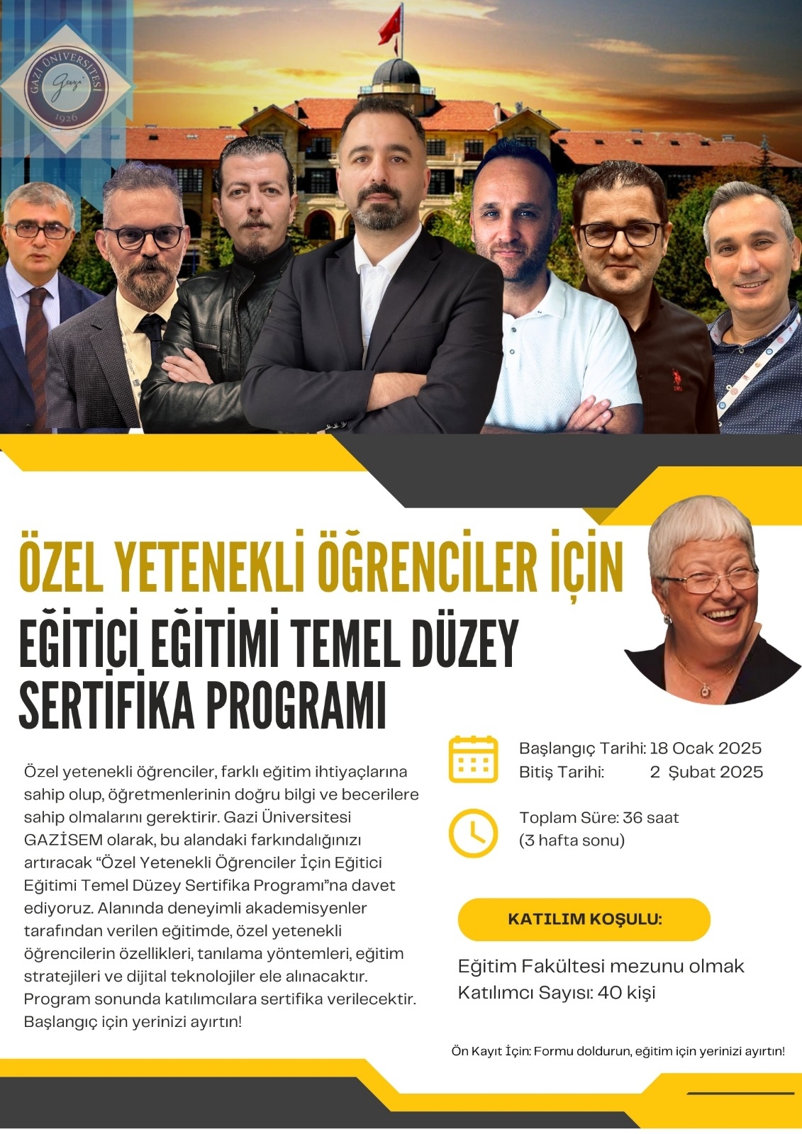 özel yetenekli öğrenciler için eğitici eğtimi temel düzey sertifika programı -1