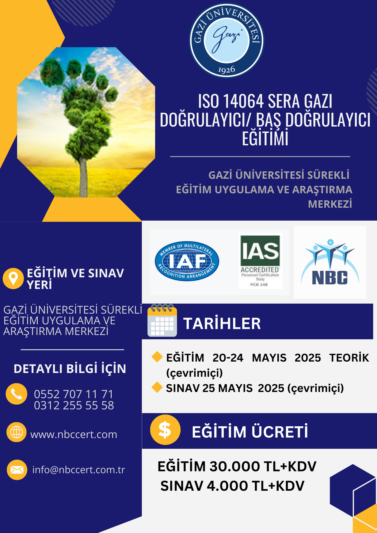 ISO 14064 SERA GAZI DOĞRULAYICI BAŞ DOĞRULAYICI EĞİTİMİ yeni -1