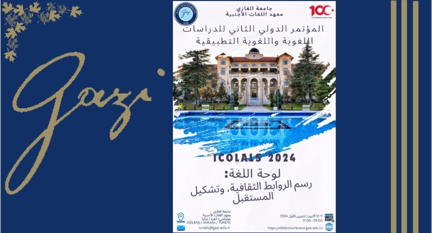 ICOLALS poster Arapça