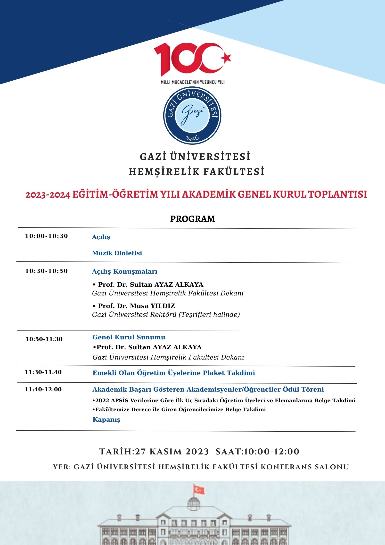 Akademik Genel Kurul Toplantısı-1