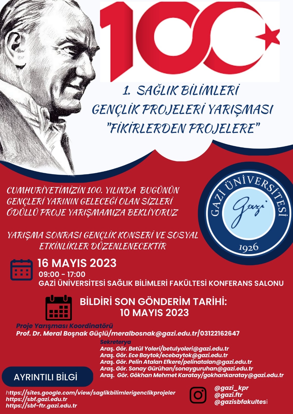 1. Sağlık Bilimleri Gençlik Projeleri Yarışması-1