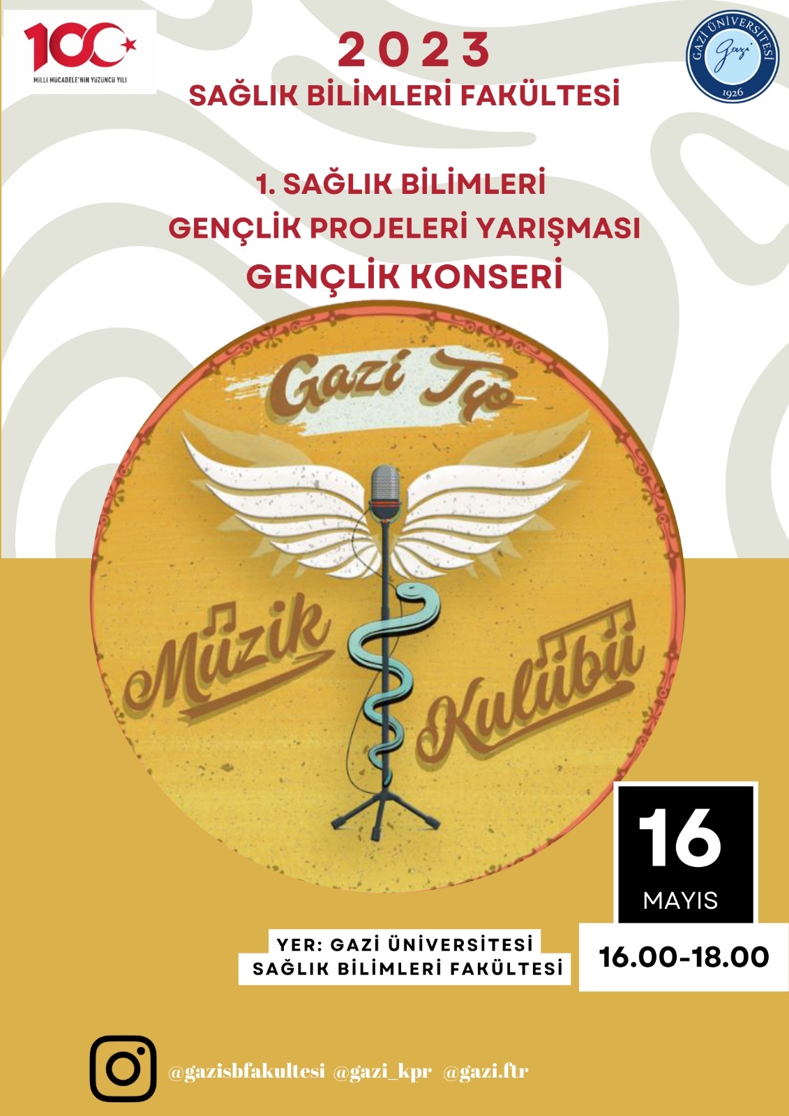 1. Sağlık Bilimleri Gençlik Projeleri Yarışması - Gençlik Konseri-1