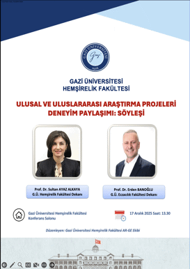 ULUSAL VE ULUSLARARASI ARAŞTIRMA PROJELERİ  DENEYİM PAYLAŞIMI: SÖYLEŞİ